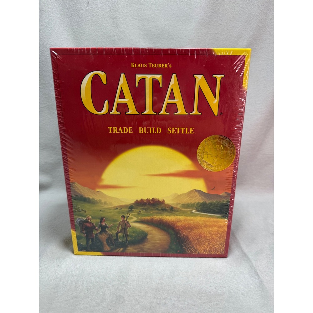 CATAN Board Game Base Edition CN3071 2020 Trade Build Settle Brand New Sealed